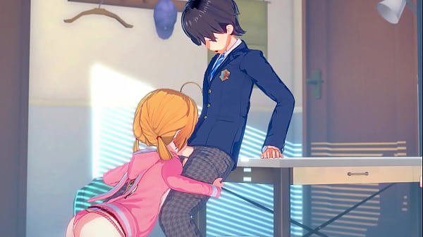 Hentai girl can’t stop sucking dick